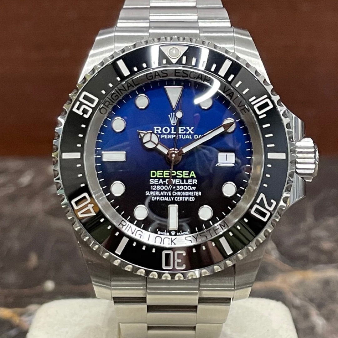 Rolex Sea-Dweller Deepsea Black Dial Steel Bracelet $15,829.00
