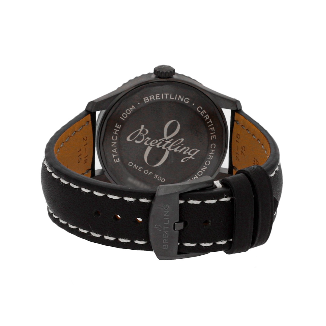 Breitling Aviatior 8 Black Dial Leather Bracelet $7,650.00$ - Winder