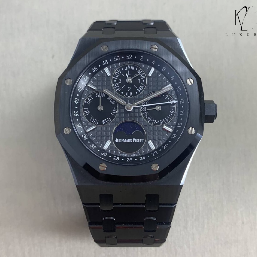 Audemars Piguet Royal Oak Black Dial Ceramic Bracelet Ceramic Case