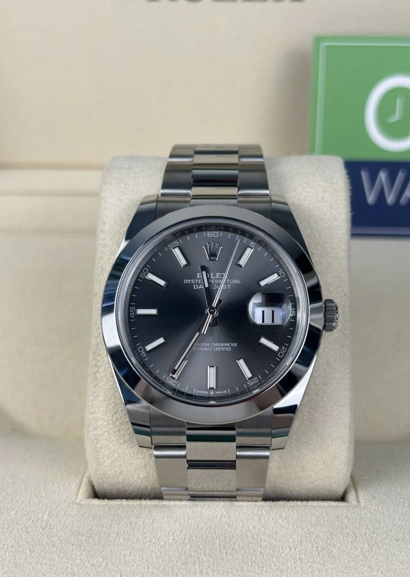 Rolex Datejust 41 Black Kadran Steel Bilezik $8,476.49$ - Winder