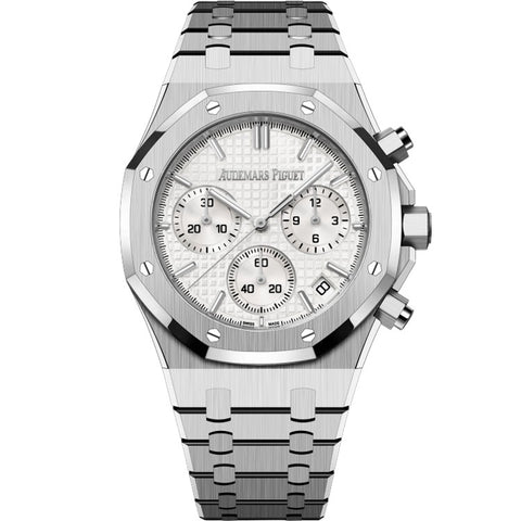 Audemars Piguet Royal Oak White Kadran Steel Bilezik $46,750.00