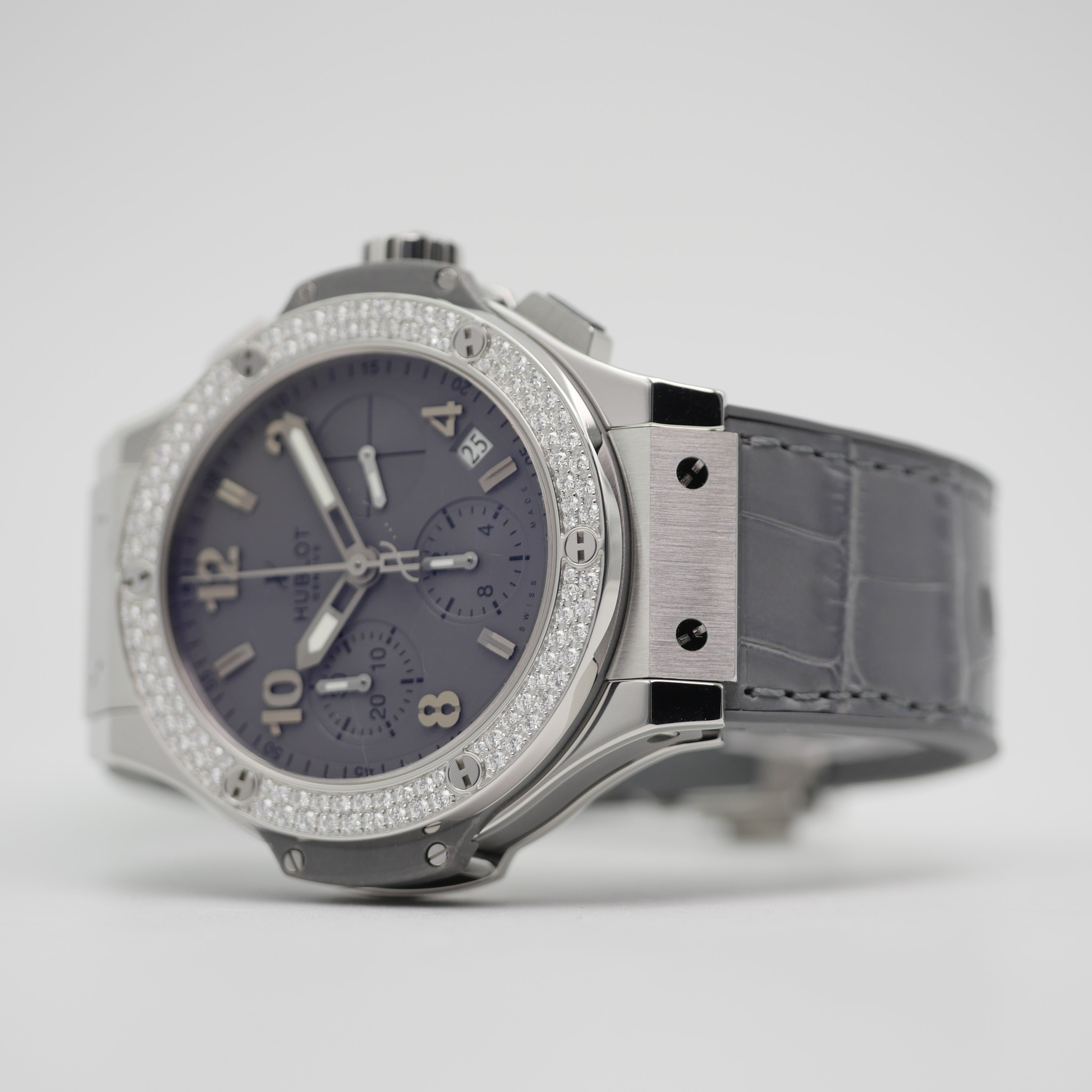 Hublot Big Bang Grey Dial Leather Bracelet $11,799.44$ - Winder