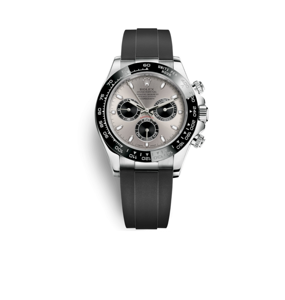 Rolex Daytona Grey Dial Rubber Bracelet $44,556.58$ - Winder