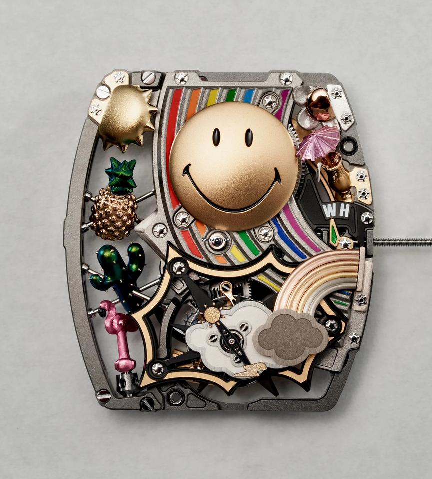 Richard Mille RM 88 Smiley -- Unknown -- Dial Textile Bracelet