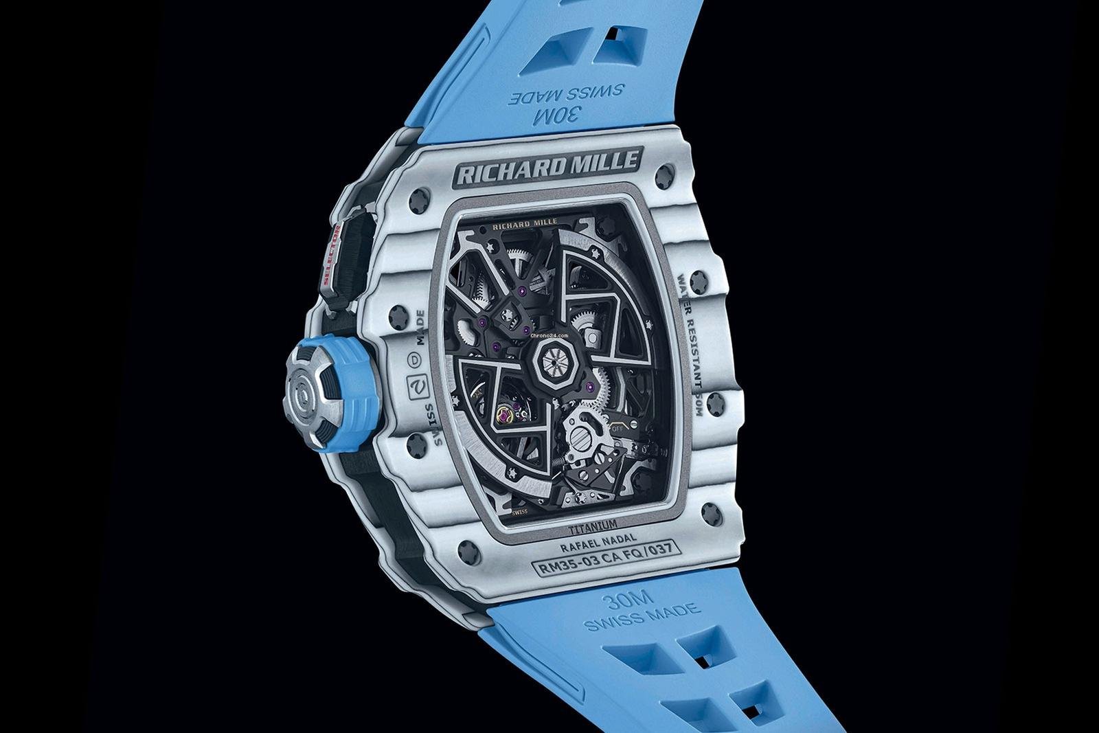 Richard Mille RM 035 -- Unknown -- Dial Rubber Bracelet