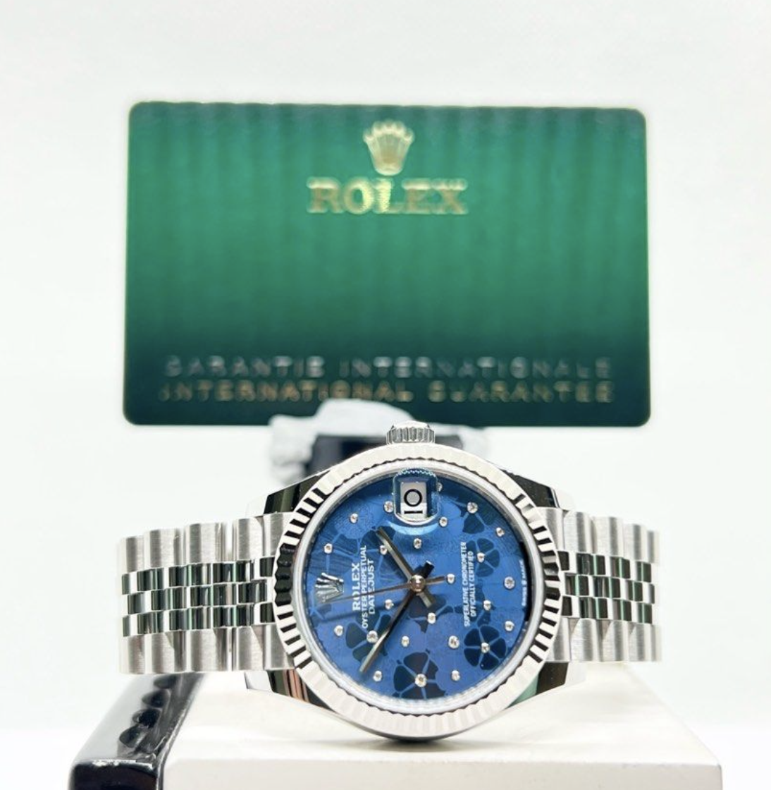 Rolex Datejust 31 Blue Dial Steel Bracelet $16,600.00$ - Winder